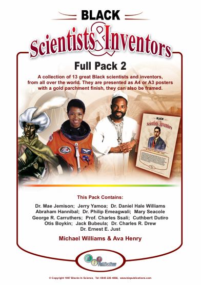 A4' Black Scientists & Inventors Full Pack 2